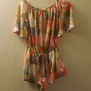 $4 SALE! Floral Romper. New!